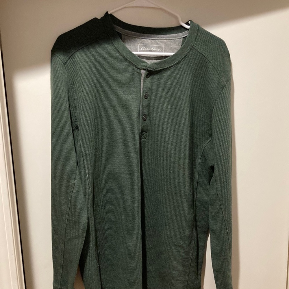 Eddie Bauer Henley long sleeve